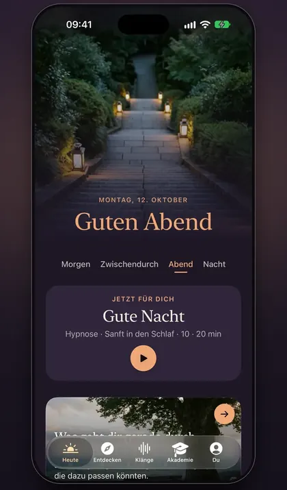 Startbildschirm von Hushtide
