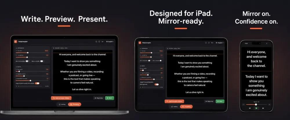 Selbst gebaute Software auf Mac, iPad und iPhone